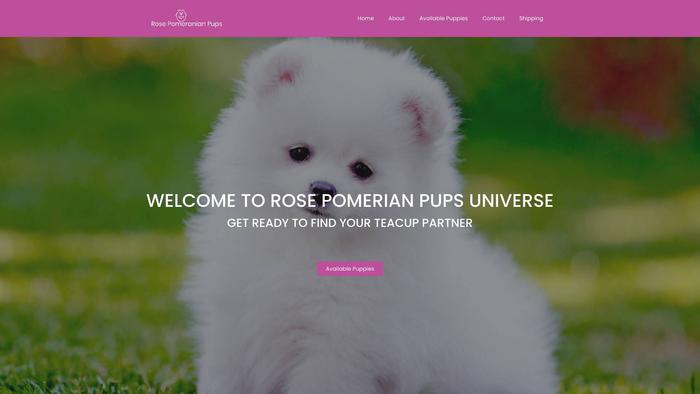 Rosepomeranianpups.com - Pomeranian Puppy Scam Review