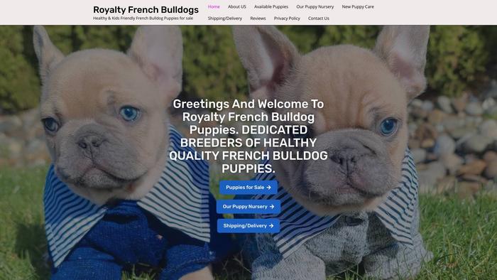 Royaltyfrenchbulldogs.com - French Bulldog Puppy Scam Review