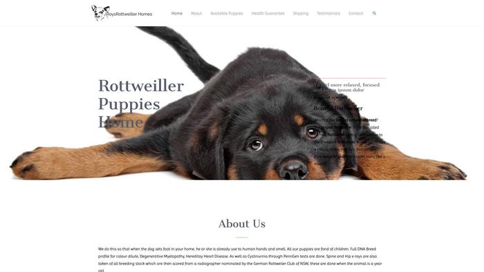 Roysrottweilerhomes.com - Rottweiler Puppy Scam Review