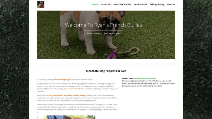 Ryansfrenchbullies.com - French Bulldog Puppy Scam Review