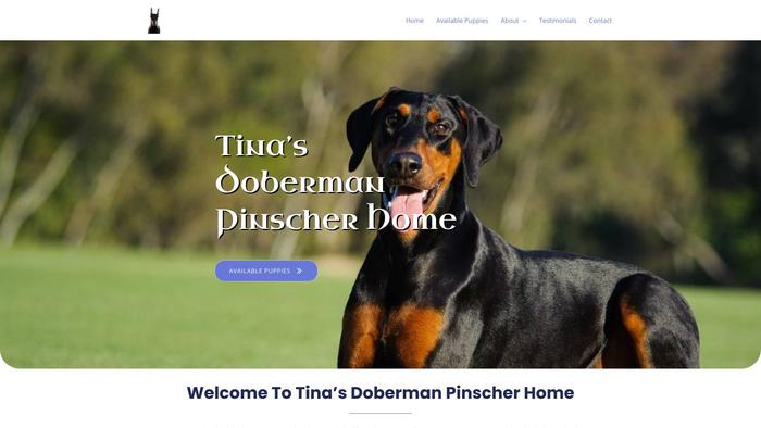 Tinasdobermanpinscherhome.com - Doberman Pinscher Puppy Scam Review