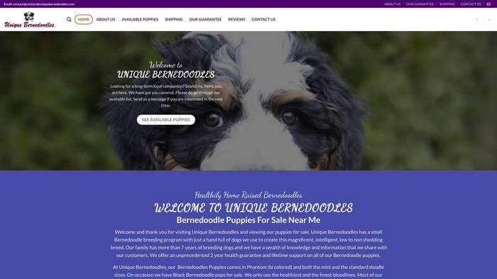 Uniquebernedoodles.com - Bernedoodle Puppy Scam Review