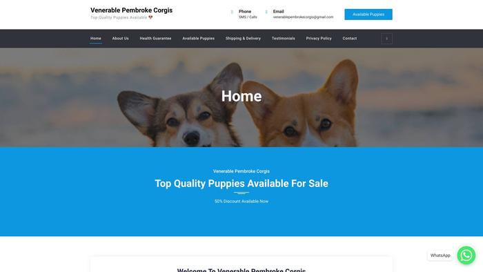 Venerablepembrokecorgis.com - Corgi Puppy Scam Review