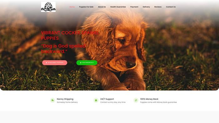 Vibrantcockerspanielpuppies.com - Cockerspaniel Puppy Scam Review