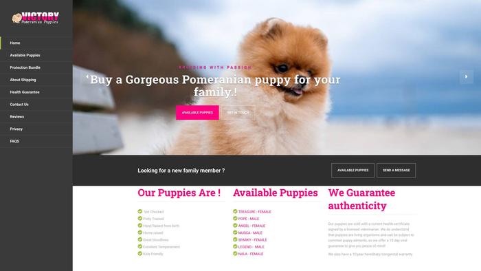 Victoriapomeranians.com - Pomeranian Puppy Scam Review