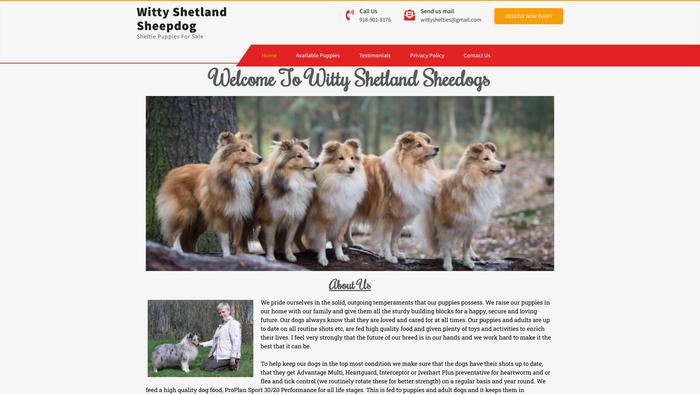 Wittyshelties.com - Sheltie Puppy Scam Review