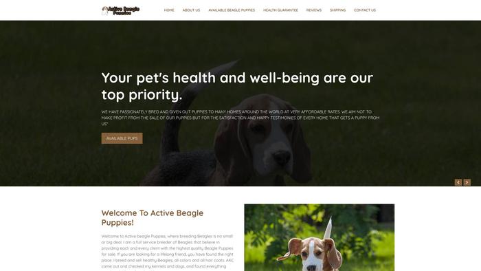 Activebeaglepuppies.com - Beagle Puppy Scam Review