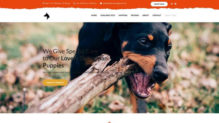 Adoptdoberman.com - Doberman Pinscher Puppy Scam Review