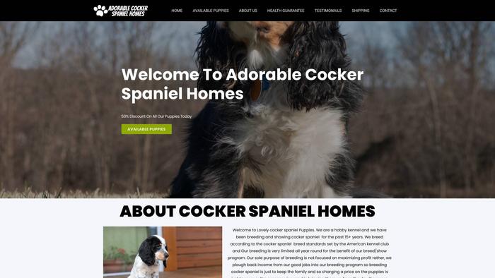 Adorablecockerspanielhomes.com - Cockerspaniel Puppy Scam Review