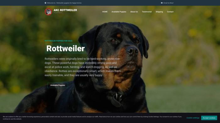 Akcrottweilerpups.com - Rottweiler Puppy Scam Review