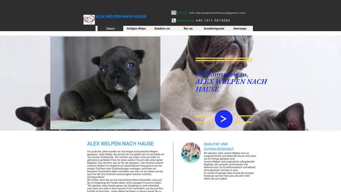 Alexwelpennachhause.com - French Bulldog Puppy Scam Review