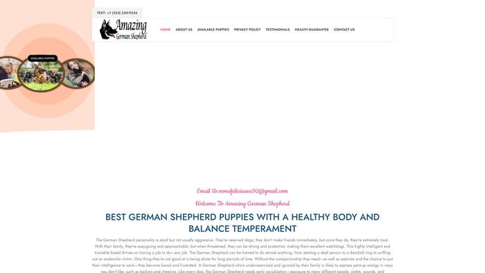 Amazinggermanshepherd.com - Germanshepherd Puppy Scam Review