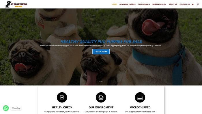 Aupugpuppieshome.com - Pug Puppy Scam Review