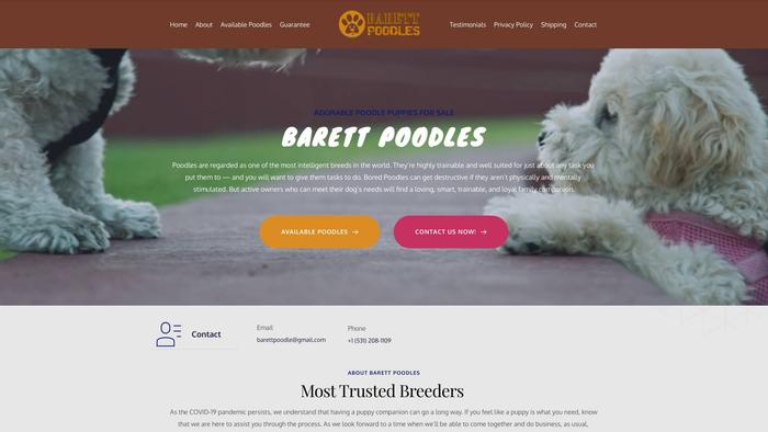 Barettpoodles.com - Poodle Puppy Scam Review