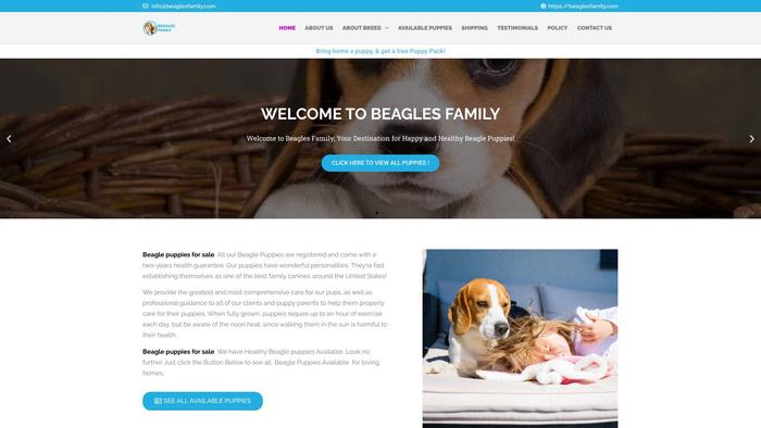 Beaglesfamily.com - Beagle Puppy Scam Review