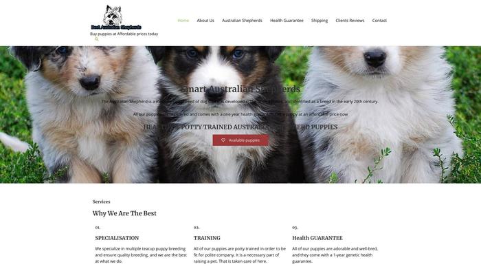 Bestaustralianshepherdbreeders.com - Germanshepherd Puppy Scam Review