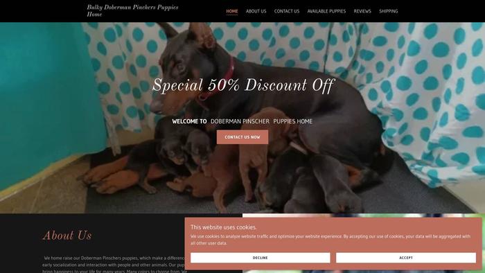 Bulkydobermanpinscherpups.com - Doberman Pinscher Puppy Scam Review