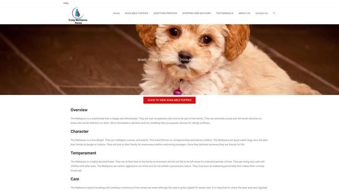 Craigmaltipooshome.com - Maltipoo Puppy Scam Review