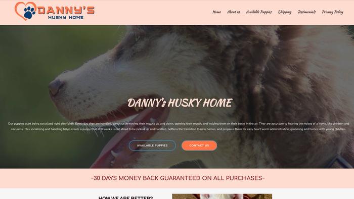 Dannyhuskyhome.com - Husky Puppy Scam Review