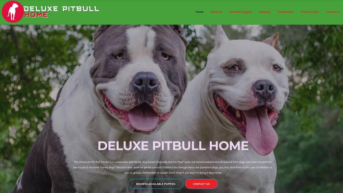 Deluxepitbullhome.com - Pit Bull Puppy Scam Review