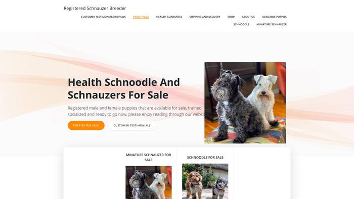 Doodlepaws.store - Schnauzer Puppy Scam Review