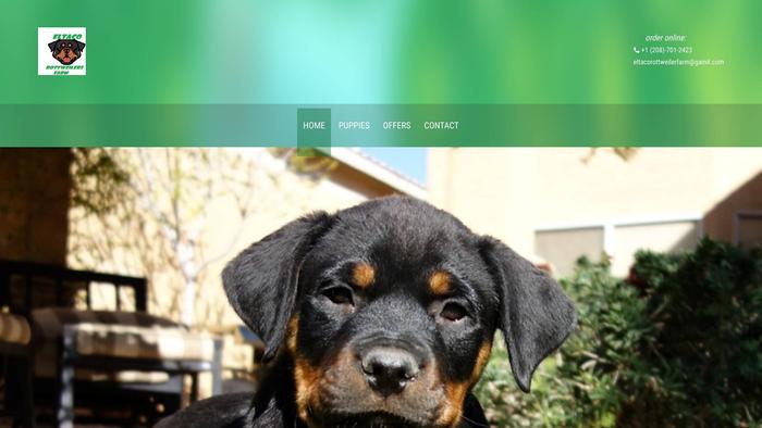 Eltacorottweilerssfarm.com - Rottweiler Puppy Scam Review