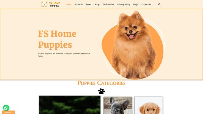 Fshomepuppies.com - Pug Puppy Scam Review