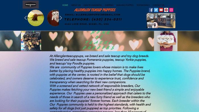 Glennyteacuppups.com - Yorkshire Terrier Puppy Scam Review