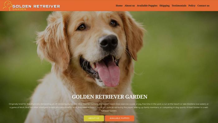 Goldenretrievergarden.com - Golden Retriever Puppy Scam Review