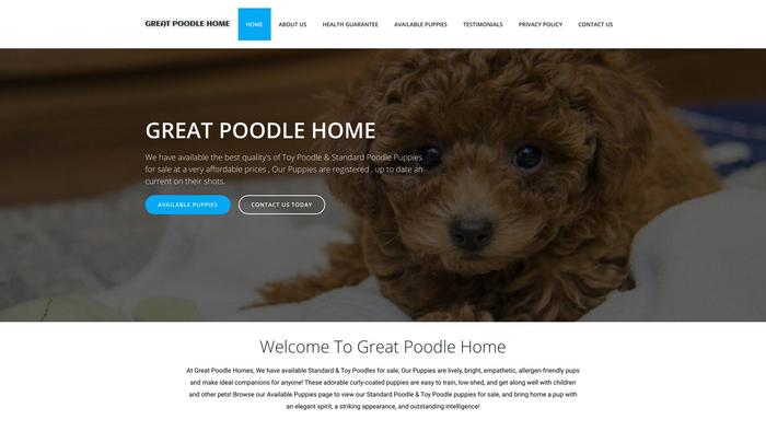 Greatpoodlehome.com - Poodle Puppy Scam Review