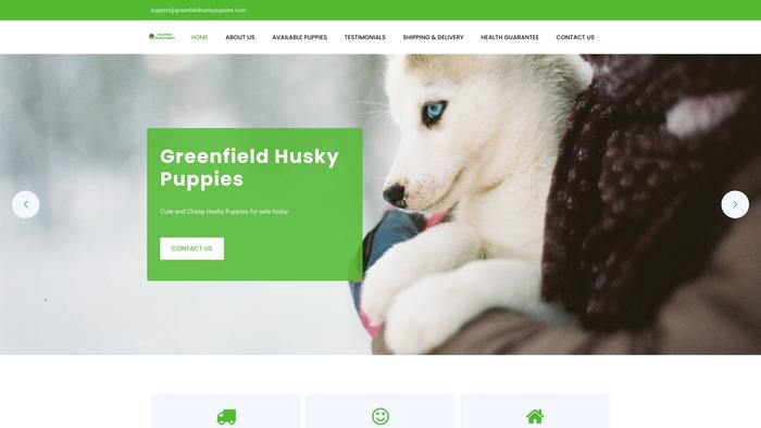 Greenfieldhuskypuppies.com - Husky Puppy Scam Review