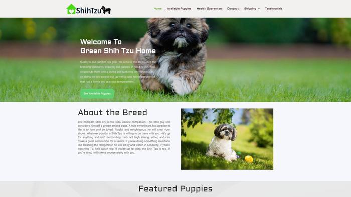 Greenshihtzuhome.com - Shihtzu Puppy Scam Review