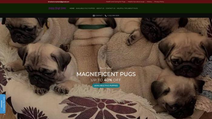 Happyppugshome.com - Pug Puppy Scam Review