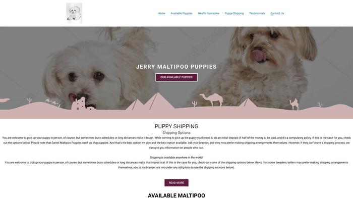 Jerrymaltipoo.com - Maltipoo Puppy Scam Review