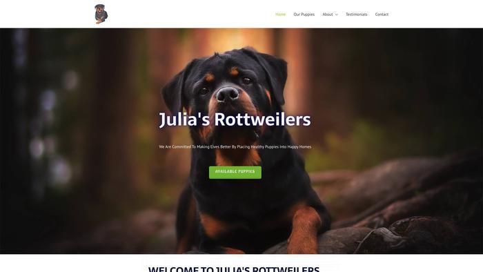 Juliasrottweiler.com - Rottweiler Puppy Scam Review