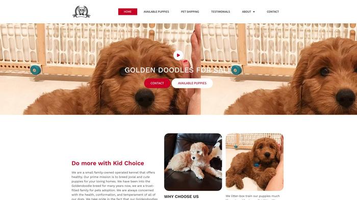 Kidschoicegoldendoodles.com - Golden Doodle Puppy Scam Review