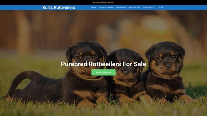 Kurtsrottweilers.com - Rottweiler Puppy Scam Review