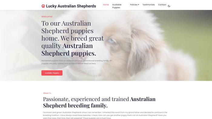 Luckyaustralianshepherds.com - Germanshepherd Puppy Scam Review