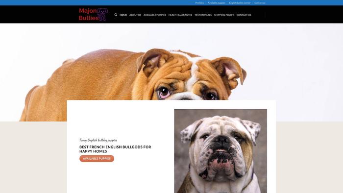 Majonabullies.com - English Bulldog Puppy Scam Review