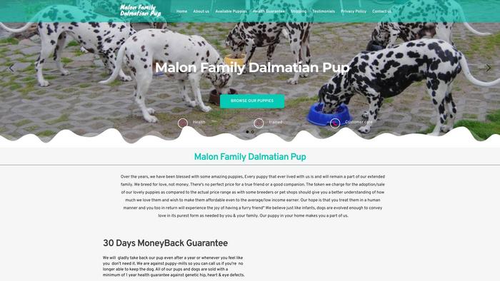 Malonfamilydalmatianpuppies.com - Labrador Puppy Scam Review