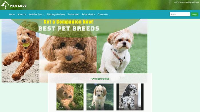 Mialucypetsgarden.com - Cockapoo Puppy Scam Review