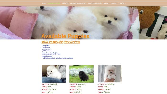 Minipomeranianpuppies.com - Pomeranian Puppy Scam Review