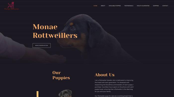 Monaerottweilers.com - Rottweiler Puppy Scam Review