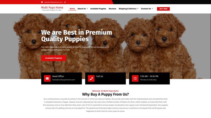 Multipupshome.com - Cavapoo Puppy Scam Review