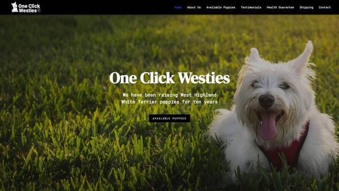 Oneclickwesties.com - Terrier Puppy Scam Review