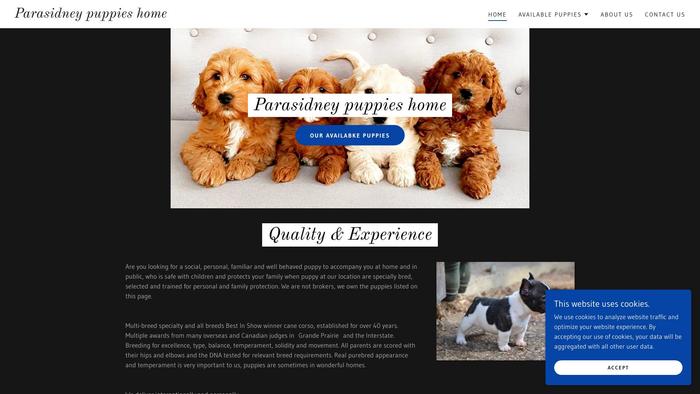 Parasidneypuppieshome.com - Golden Doodle Puppy Scam Review