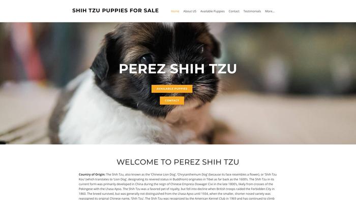 Perezshihtzu.com - Shihtzu Puppy Scam Review