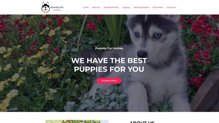 Pomskyforhomes.com - Pomeranian Puppy Scam Review