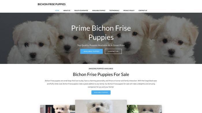 Primebichonfrisepups.com - Bichon Frise Puppy Scam Review