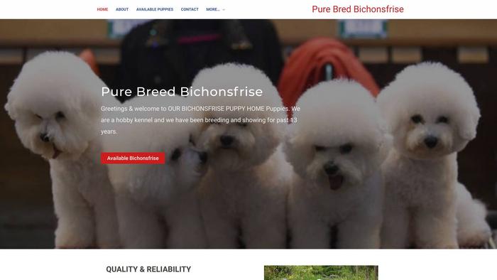 Purebredbichonsfrise.com - Bichon Frise Puppy Scam Review